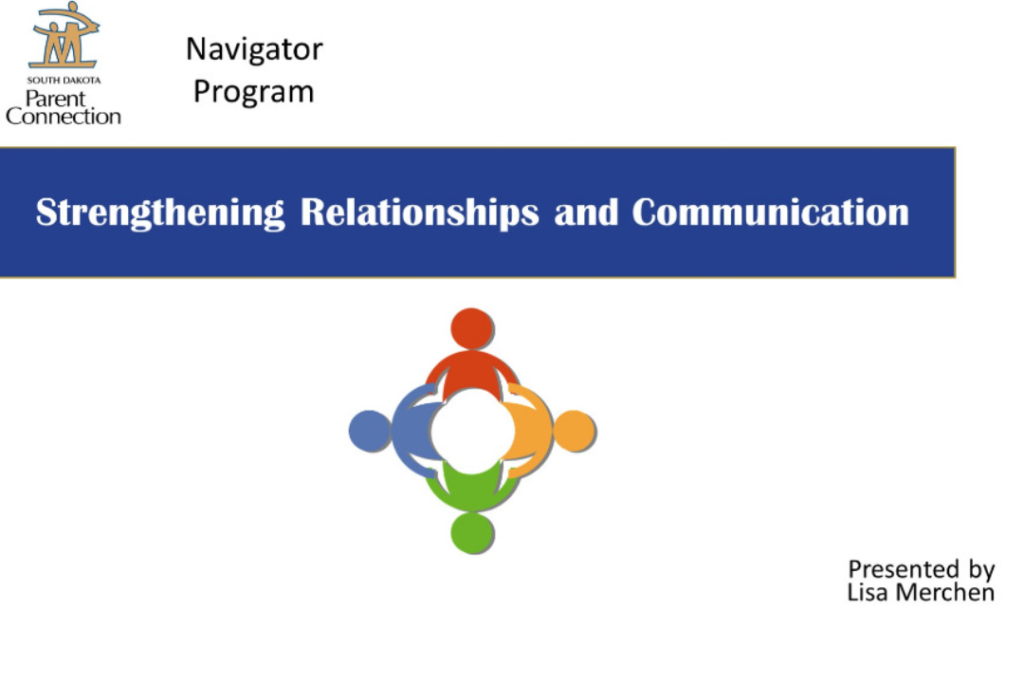 Strengthening Relationships and Communication slide
