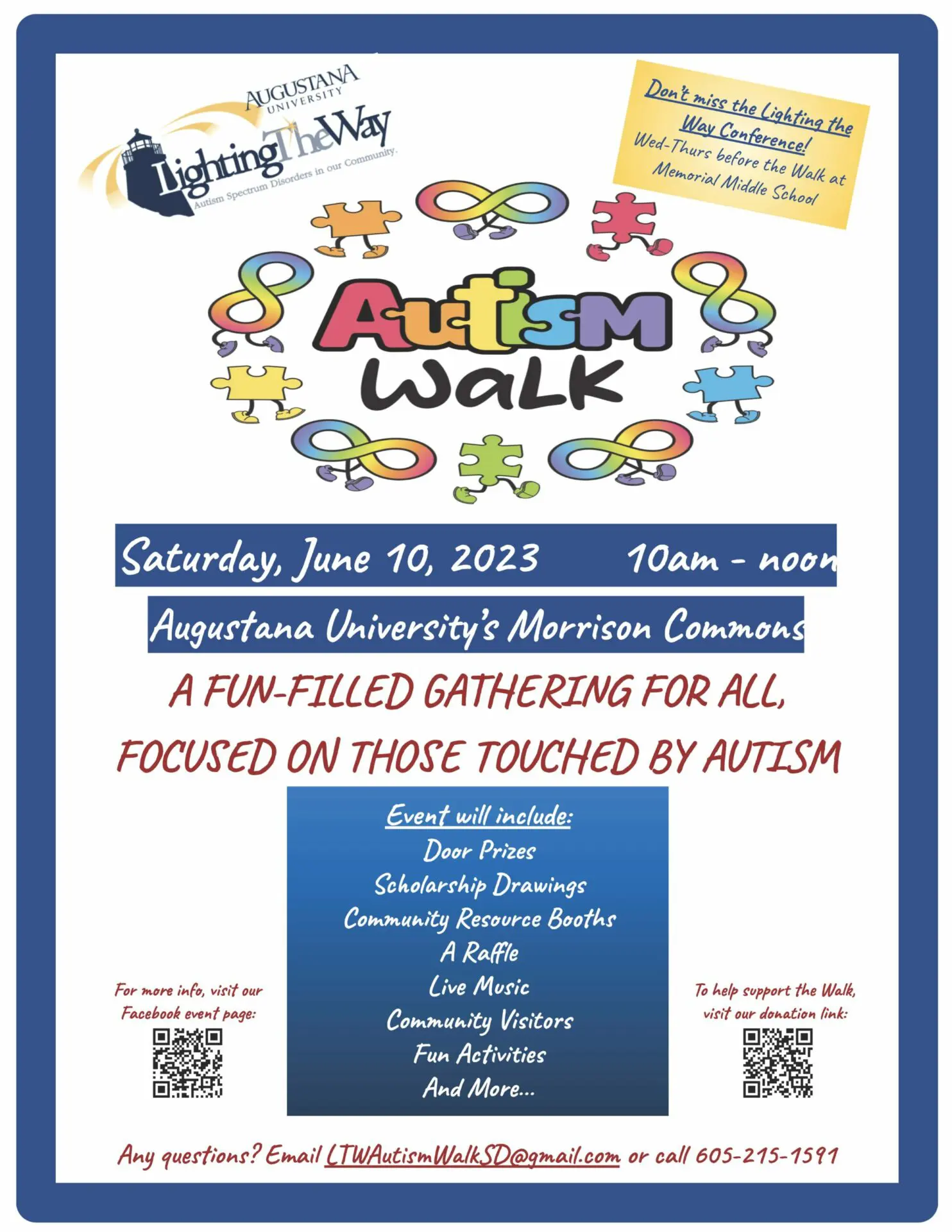 Autism Walk flyer